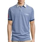 U.s. Polo Assn. Short-sleeve Two-tone Pique Polo