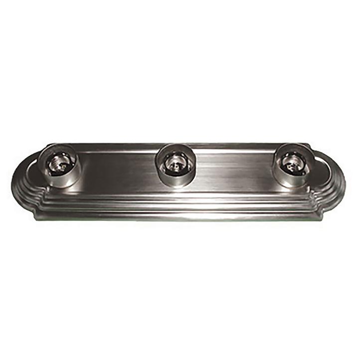 Victor 3-light Silver Bath Vanity