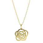 Sechic Womens 14k Gold Pendant Necklace