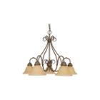 Filament Design 5-light Sonoma Bronze Chandelier