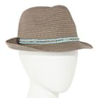 Manhattan Hat Company Fedora Bead Band Hat