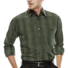 Haggar Long-sleeve Microfiber Shirt