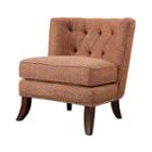 Staci Tufted Armless Accent Chair