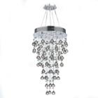 Icicle Collection 7 Light Chrome Finish And Clearcrystal Chandelier