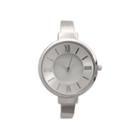 Olivia Pratt Womens Silver Tone Bangle Watch-10029