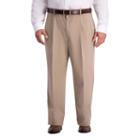 Haggar W2w Pro Relaxed Fit Pleat Pants Relaxed Fit Pleated Pants Big