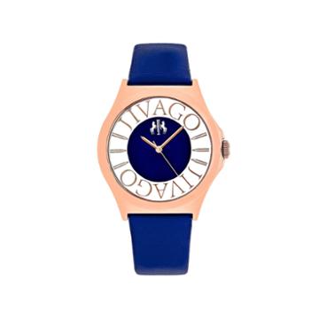 Jivago Womens Blue Strap Watch-jv8435