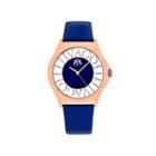 Jivago Womens Blue Strap Watch-jv8435