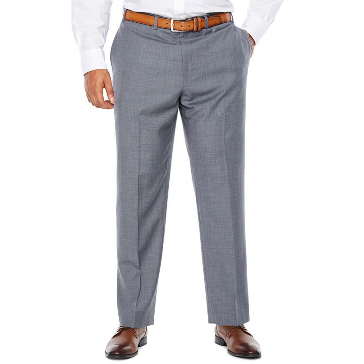 Collection By Michael Strahan Grid Suit Pants - Big And Tall