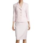 Le Suit Long-sleeve Tweed Skirt Suit Set