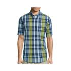 St. John's Bay Short-sleeve Madras Sport Shirt