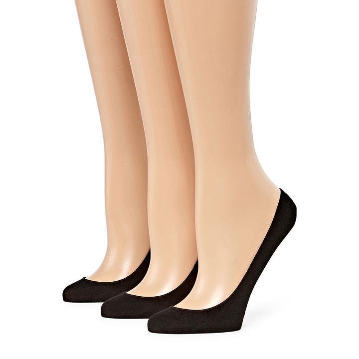 Us Polo Assn. 3 Pair Microfiber Liners Womens