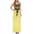 Robbie Bee Sleeveless Stripe Maxi Dress
