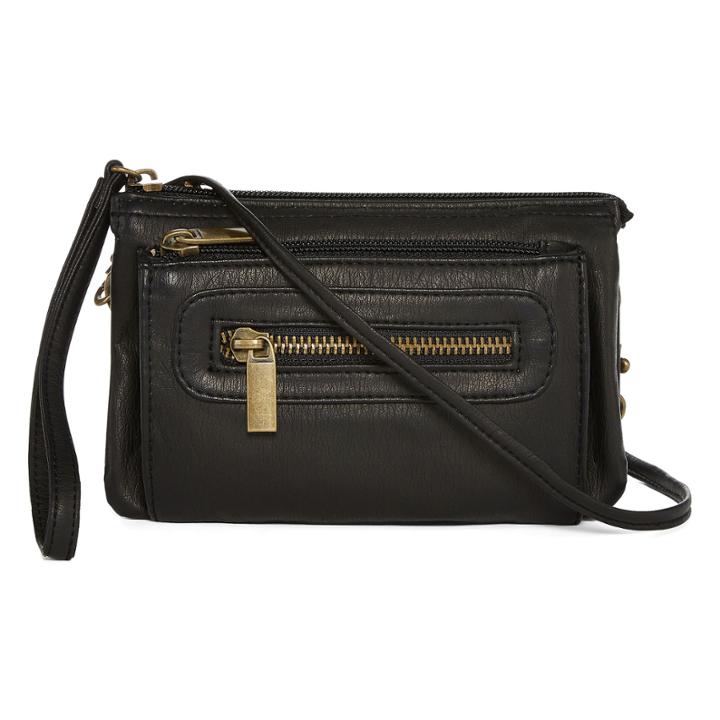 Arizona Triple Zip Crossbody Bag