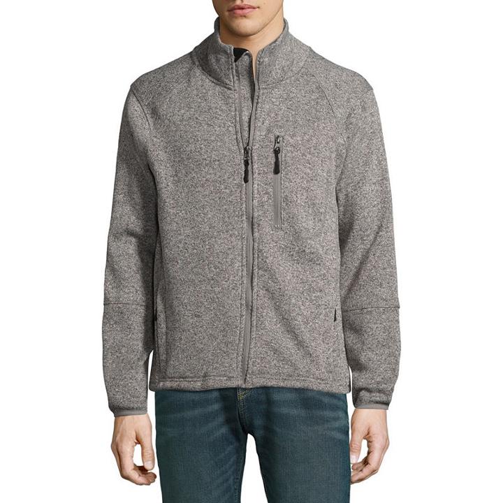 Vintage Heather Fleece Jacket