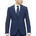 Jf J. Ferrar Blue Stretch Jacket - Super Slim-fit