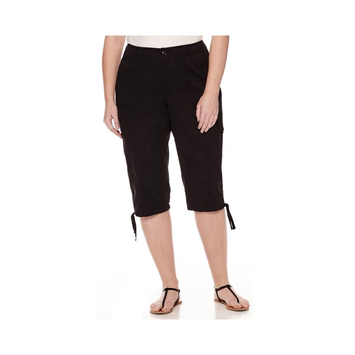 St. John's Bay Cropped Cargo Pants