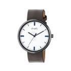 Simplify The 4500 Unisex Gray Strap Watch-sim4504