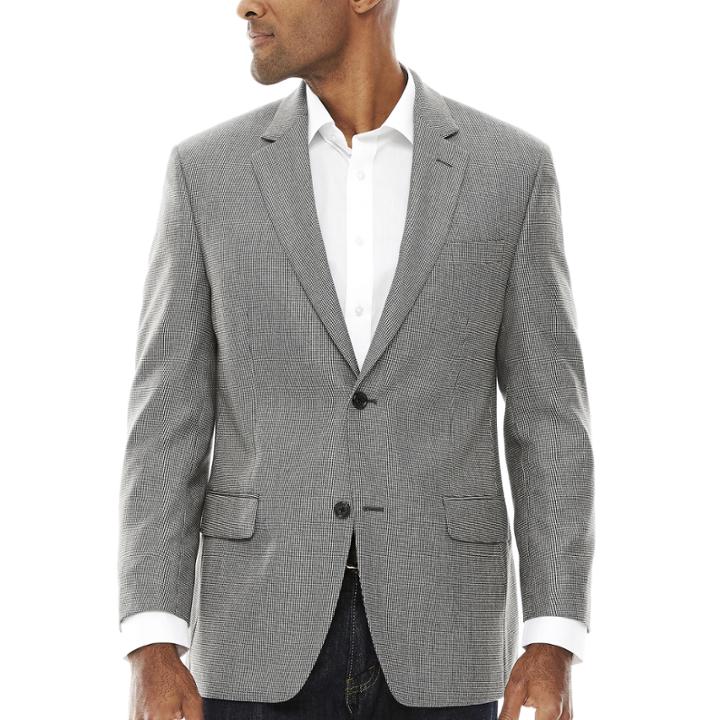 Izod Gray Sport Coat - Classic Fit