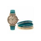 Mixit Womens Blue Strap Watch