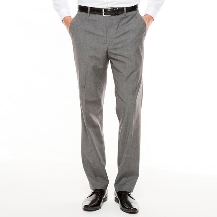 Jf Texture Stretch Charcoal Ff Pants Slim