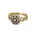 Levian Corp Le Vian Womens 3/4 Ct. T.w. Brown Diamond 14k Gold Cocktail Ring