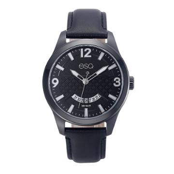 Esq Mens Black Strap Watch-37esq008201a