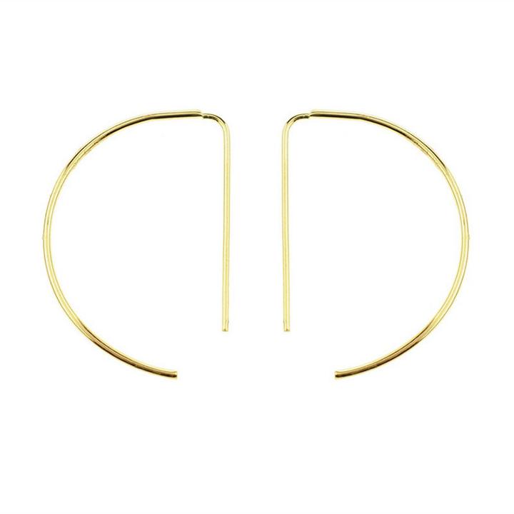 Sechic 14k Gold 19mm Hoop Earrings