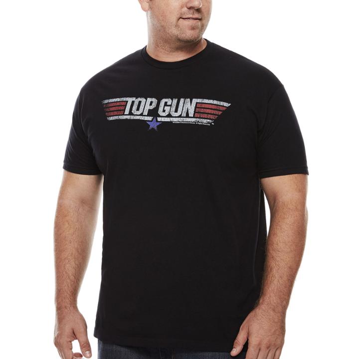 Short Sleeve Crew Neck T-shirt-big And Tall