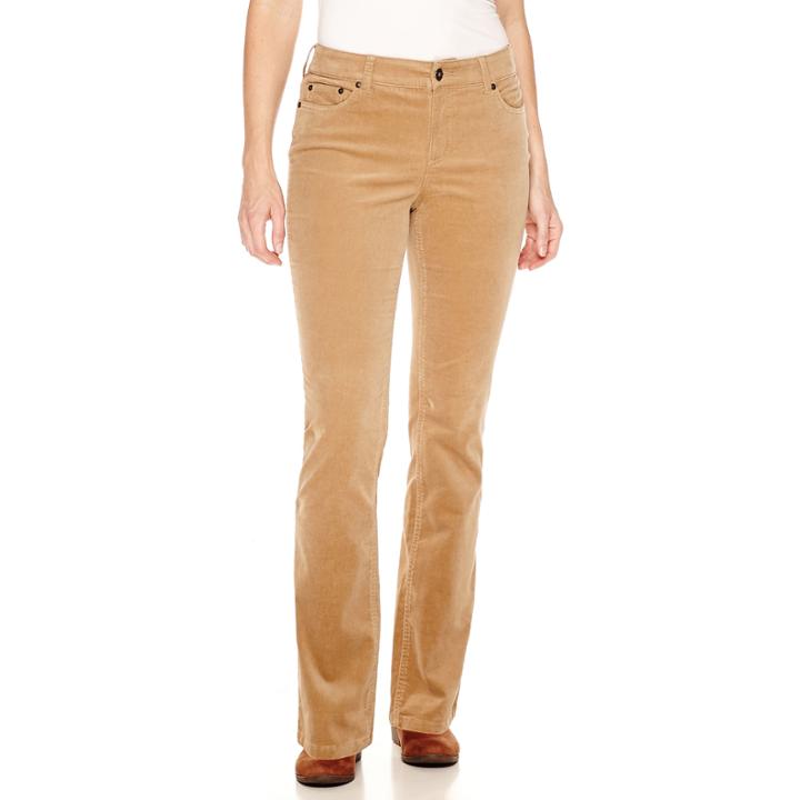 St. John's Bay Straight-leg Corduroy Pants