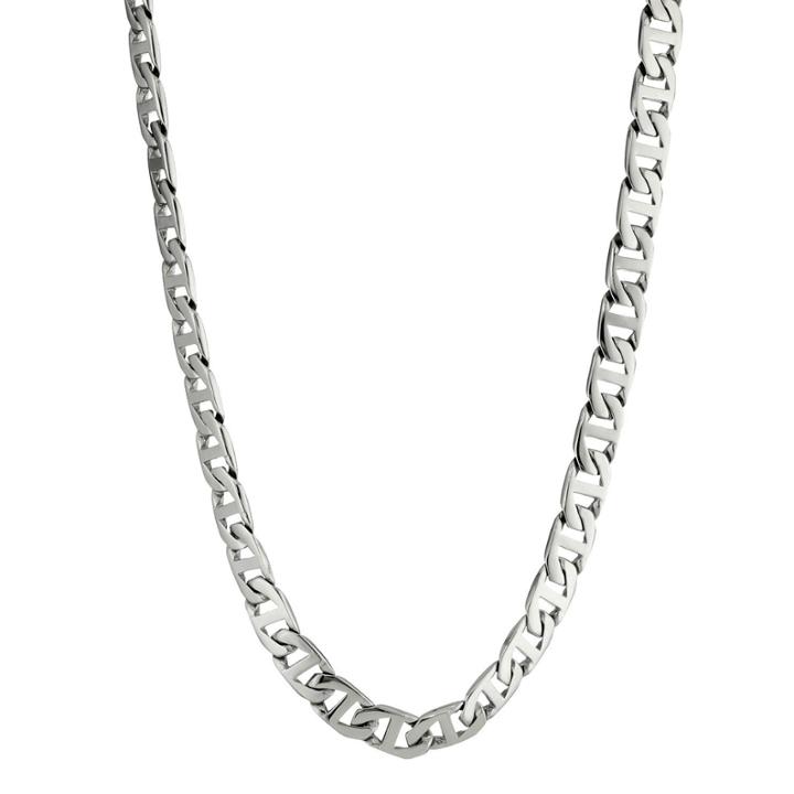 Mens Stainless Steel 30 10mm Marine Link Chain