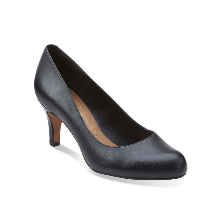 Clarks Arista Abe Leather Pumps