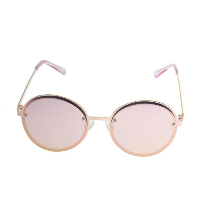 Nicole By Nicole Miller Nicole Miller Full Frame Round Uv Protection Sunglasses-womens