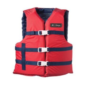 Onyx Universal Boating Vest Adult Universal Red