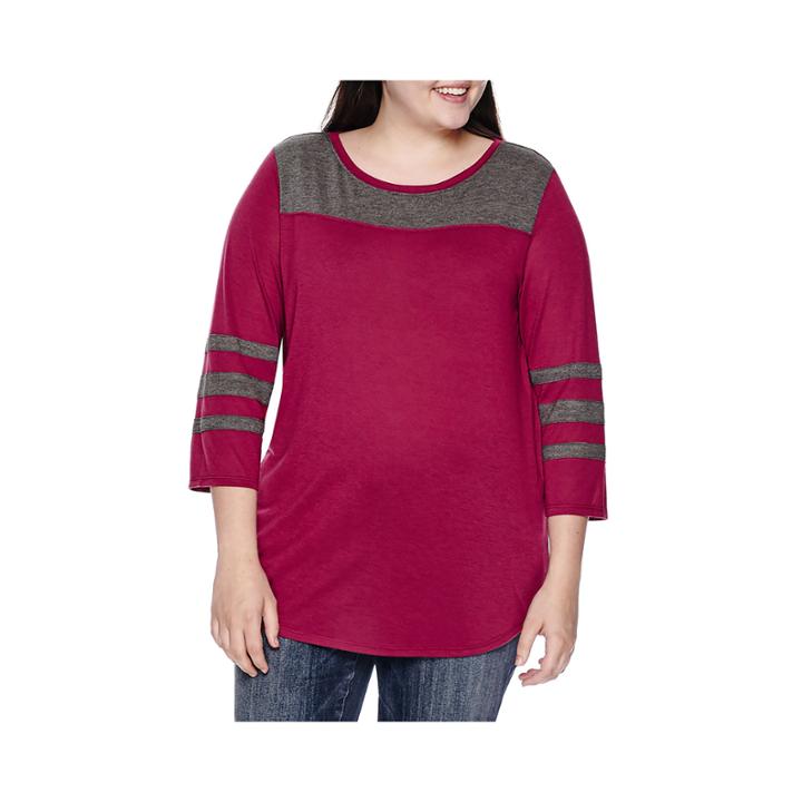 Arizona 3/4-sleeve Baseball Tee - Juniors Plus
