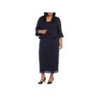 R & M Richards 2 Pc. Lace Jacket Dress - Plus