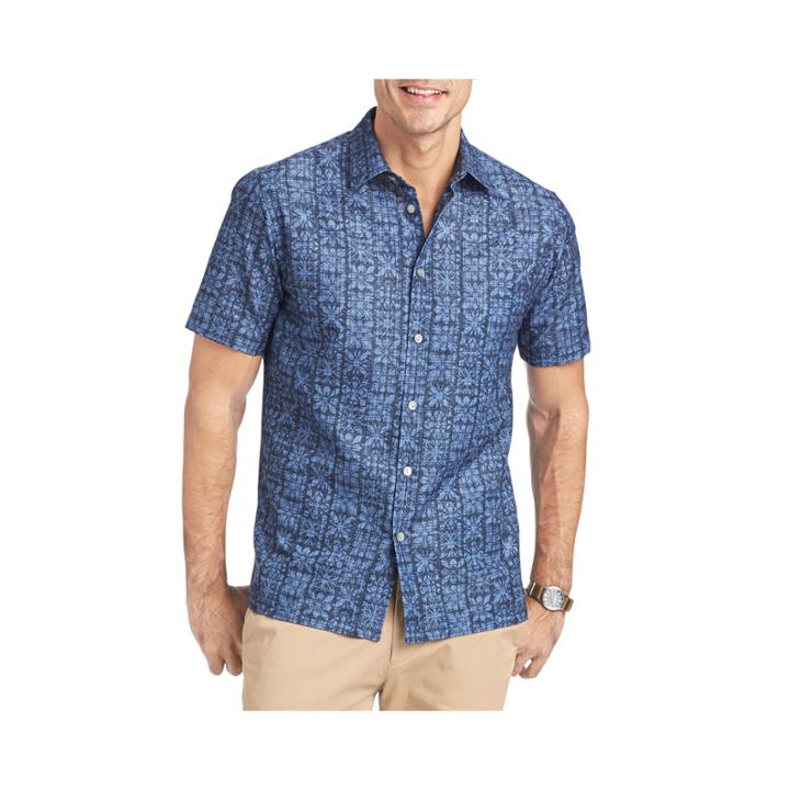 Van Heusen Short-sleeve Pattern Shirt