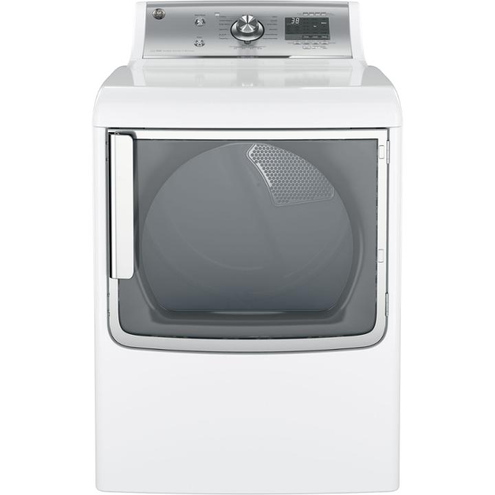 Ge Energy Star 7.8 Cu. Ft. Capacity Gas Dryer With Stainless Steel Drum And Steam - Gtd86gssjws