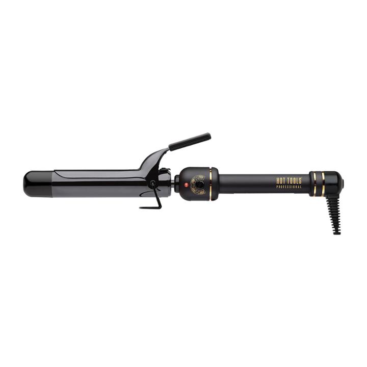 Hot Tools Black Gold 1.25 Spring 1 1/4 Inch Curling Iron