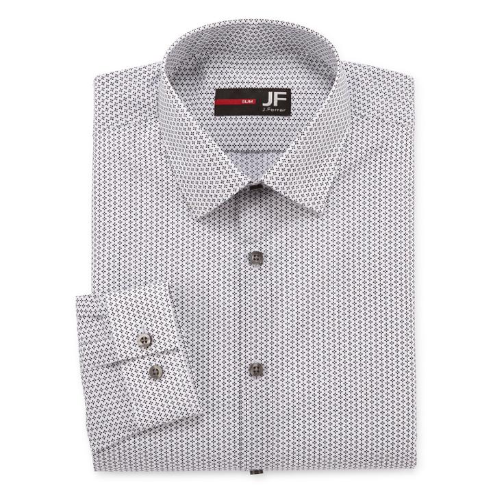 Jf J. Ferrar Easy-caredress Shirt - Slim Fit