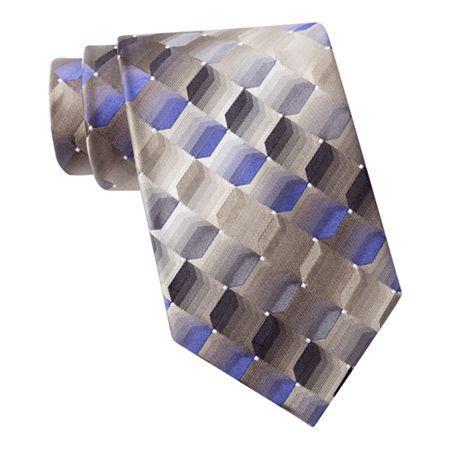 Van Heusen Shaded Geo Silk Tie
