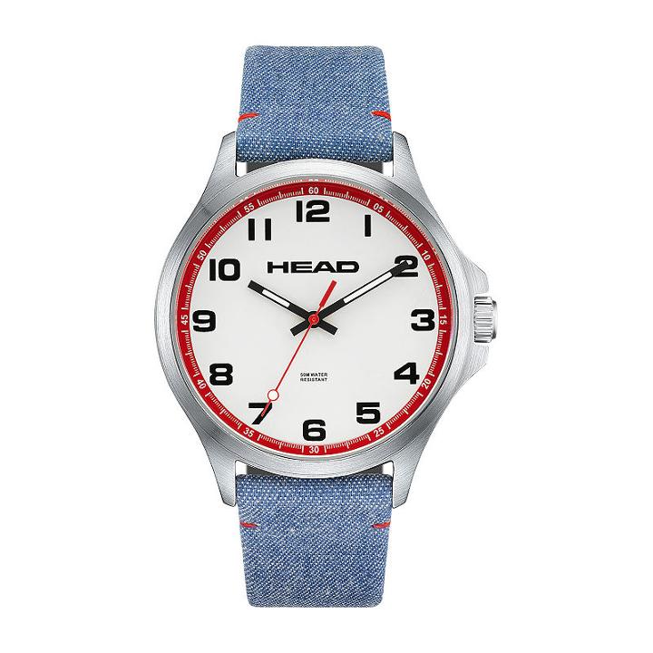 Head Unisex Black Strap Watch-he-008-01