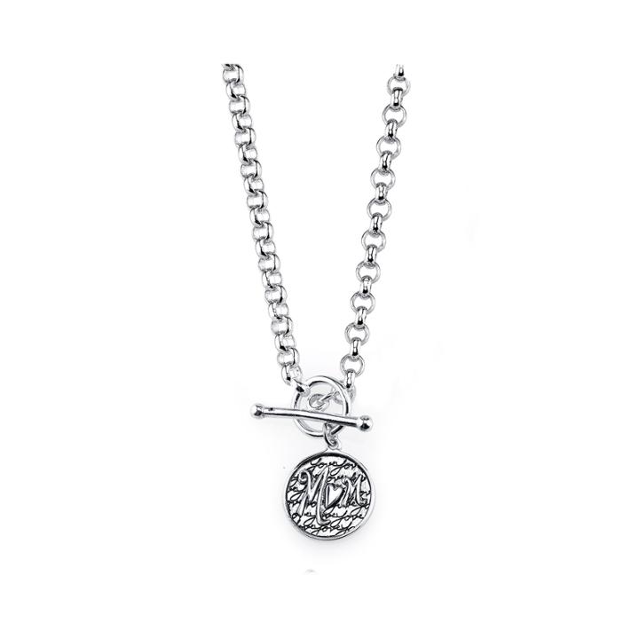 Inspired Moments&trade; Sterling Silver Mom Necklace
