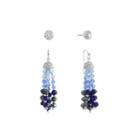 Liz Claiborne Womens 2 Pair Blue Jewelry Set