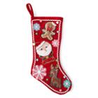 North Pole Trading Co. Gingerbread Stocking
