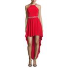 B. Darlin Sleeveless Applique Evening Gown-juniors