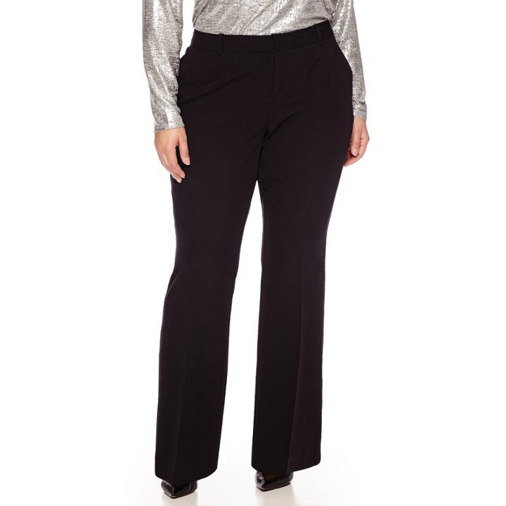 Worthington Stitch Detail Trousers - Plus