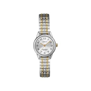 Carriage By Timex Womens Two-tone Stainless Steel Expansion Bracelet Watch C3c6059j