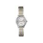 Carriage By Timex Womens Two-tone Stainless Steel Expansion Bracelet Watch C3c6059j