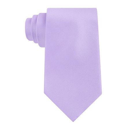 Stafford Solid Silk Tie - Extra Long
